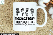 Boho Teacher SVG Bundle, Teacher SVG, a Graphic by Designer302 (Thumbnail 15 of 17)