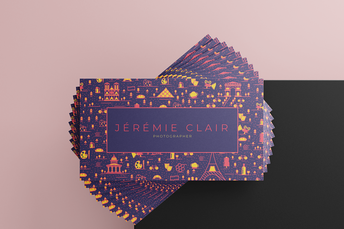 Paris Bussiness Card Template, a Business Card Template by D | S Creative Design (Photo 3 of 4)