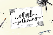 callove script, a Script Font by Genesis Lab (Thumbnail 6 of 7)