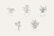House Plant-Vector Illustration Pack, an Illustration by Lovendear Design (Thumbnail 5 of 9)