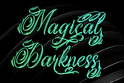 Magical Darkness | Tattoo Font, a Blackletter Font by Barra & Beryl Co. (Thumbnail 1 of 8)