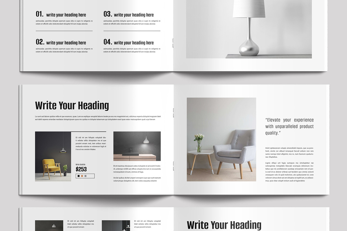 Product Catalog Landscape, a Brochure Template by MightyDesign (Photo 3 of 9)