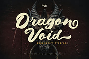 Dragonvoid a Bold & Retro Script, a Script Font by Lettertype Studio (Thumbnail 1 of 17)