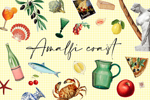 Amalfi coast - Mediterranean objects
