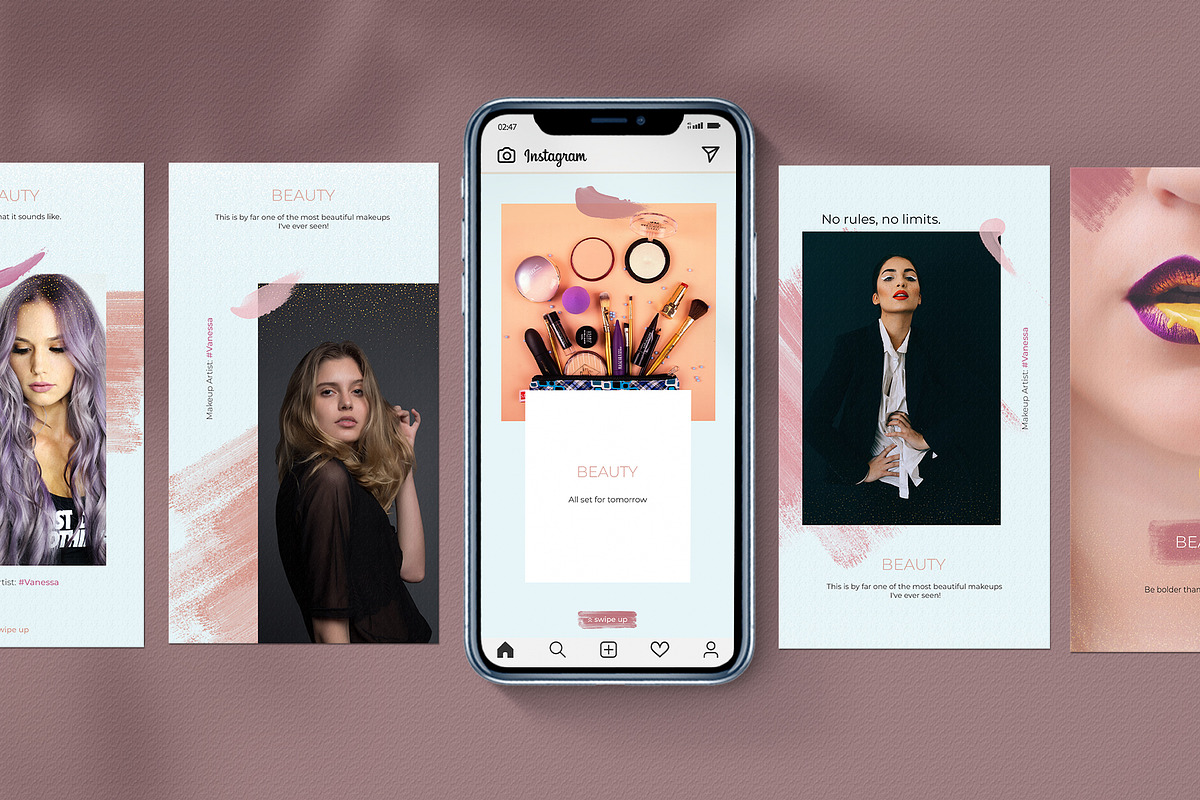 Sale 50% Beauty Make Up IG Template, a Social Media Template by goodesign (Photo 6 of 6)