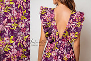 Fantasy flowers seamless pattern, a Pattern Graphic by SirenaArt (Thumbnail 2 of 17)