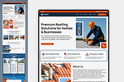 Roofing & Construction Website, a Wix Template by Kitteeh (Thumbnail 4 of 17)