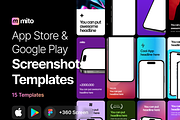 Minto App Store Screenshots, an iPhone Mockup by DjectStudio (Thumbnail 1 of 4)