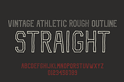 Vintage Athletic - Block Typeface, a Slab Serif Font by Millieangelo (Thumbnail 9 of 10)