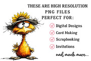 Sunflower Animal PNG Clipart Set, a Seasonal Illustration by OK Design (Thumbnail 6 of 6)