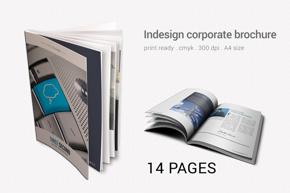 Corporate Brochure, a Brochure Template by izzatunnisa (Photo 1 of 5)