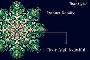 Watercolor Snowflake Clipart Bundle, a Work Illustration by Dream Creation (Thumbnail 6 of 6)
