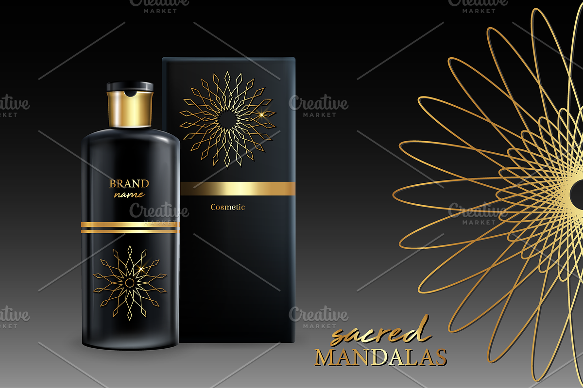 Sacred Mandalas Gold Luxury set, an Object Graphic by GraphicRedStudio (Photo 8 of 10)