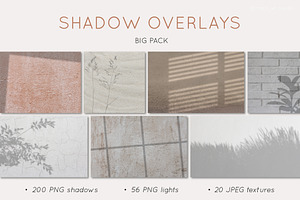 Shadow & Light Overlays Big Pack