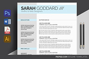 Resume CV Set, a Resume Template by graphicforest (Thumbnail 6 of 7)