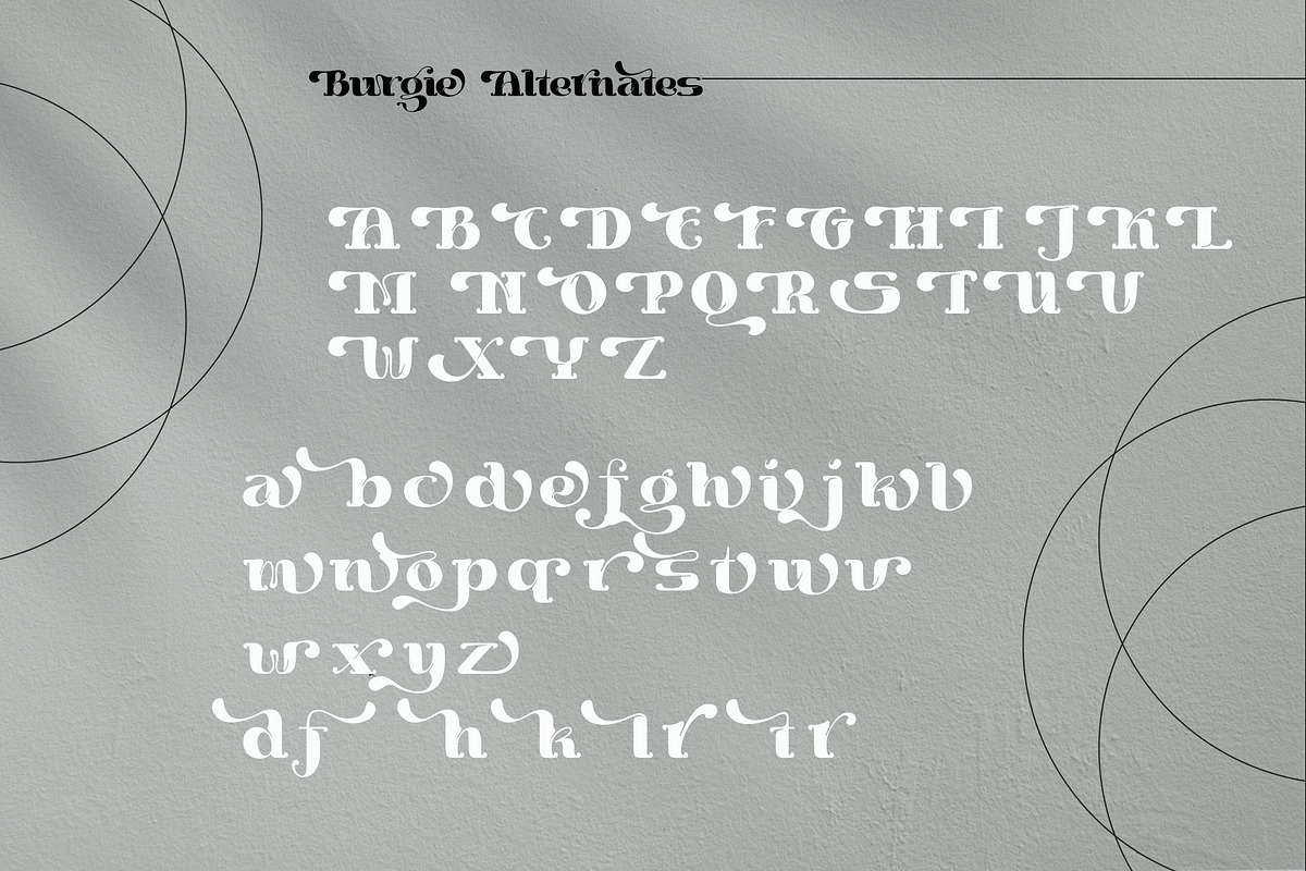 Burgie, a Blackletter Font by alit design (Photo 8 of 18)
