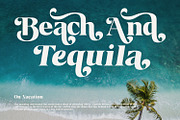 Borth Tropical Serif, a Serif Font by Black Junst (Thumbnail 3 of 13)