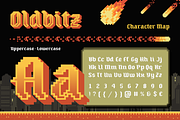 Oldbitz - Pixel Font, a Sans Serif Font by Burntilldead (Thumbnail 2 of 12)