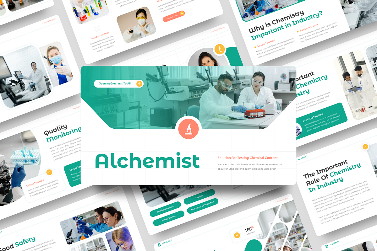 Chemistry Keynote, a Presentation Template by YossyOneStd (Photo 1 of 6)