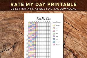 Rate My Day | Daily Mood Tracker