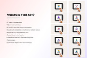10 Vibrant 3D Gradient Logo Pack, a Branding & Logo Template by AmmarZahoor (Thumbnail 2 of 10)