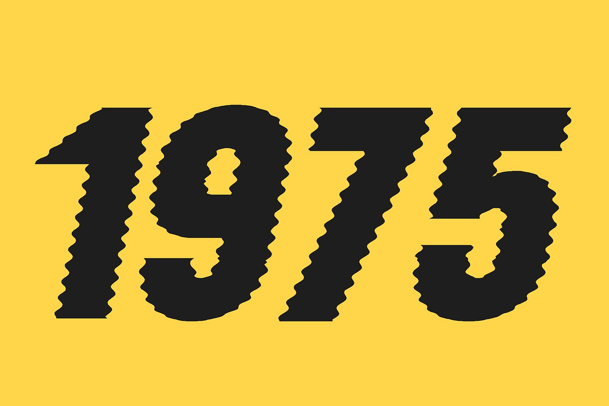 Arnel Distort, a Sans Serif Font by Craft Supply Co. (Photo 5 of 8)