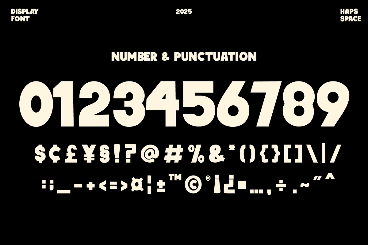 Moongazer Bold Display, a Sans Serif Font by Haps Space (Photo 15 of 15)