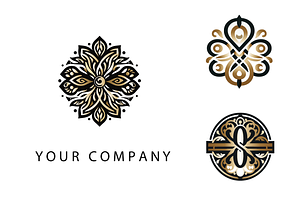 3 PREMIUM CIRCLE LOGO DESIGN