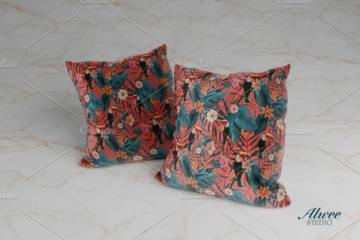 Tropical Toucan Seamless Pattern, a Pattern Graphic by Alwee Studio (Photo 5 of 6)