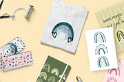 PASTEL RAINBOW. Abstract Graphic Set, an Object Graphic by Alisha Gronska (Thumbnail 3 of 13)