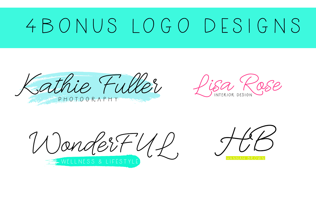 Handwritten Font Bundle preview 8