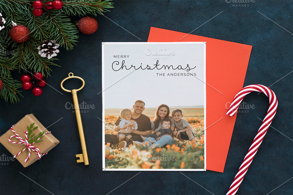 Photo Christmas Card, a Card Template by Cyrah's Collection (Photo 2 of 3)