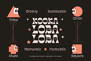 Kooka Font - Fun Groovy family, a Serif Font by creativemedialab (Thumbnail 4 of 11)