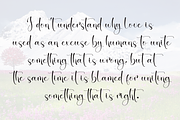 Cherry Blossom | Script Font, a Handwritten Font by Scratchones (Thumbnail 6 of 8)