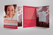 Funeral Program 04 Feminine Smile, a Brochure Template by SeraphimChris (Thumbnail 7 of 8)