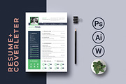 Professional Resume CV Template, a Resume Template by Blackcloud_Creations (Thumbnail 7 of 8)