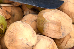 Coconut And Machete
