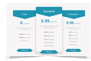 Pricing Table