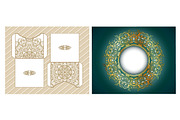 Set of wedding 28 elements, an Invitation Template by BEZIL-ART (Thumbnail 15 of 15)