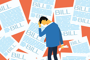 A lot of bills to pay