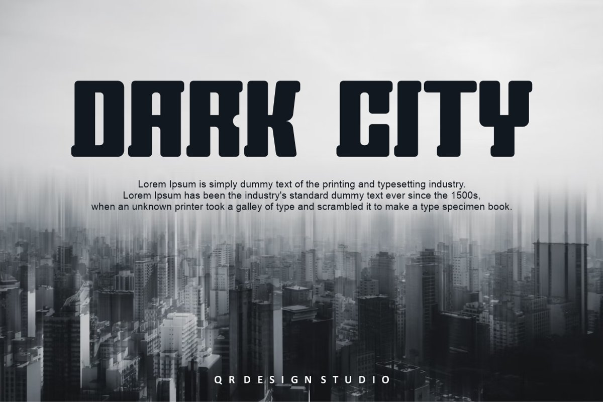 Groxy Angproak Font, a Sans Serif Font by QR Design Studio (Photo 4 of 7)