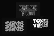Textured Chrome Metal Text Effect, a Layer Style Add-On by Matsero (Thumbnail 2 of 4)
