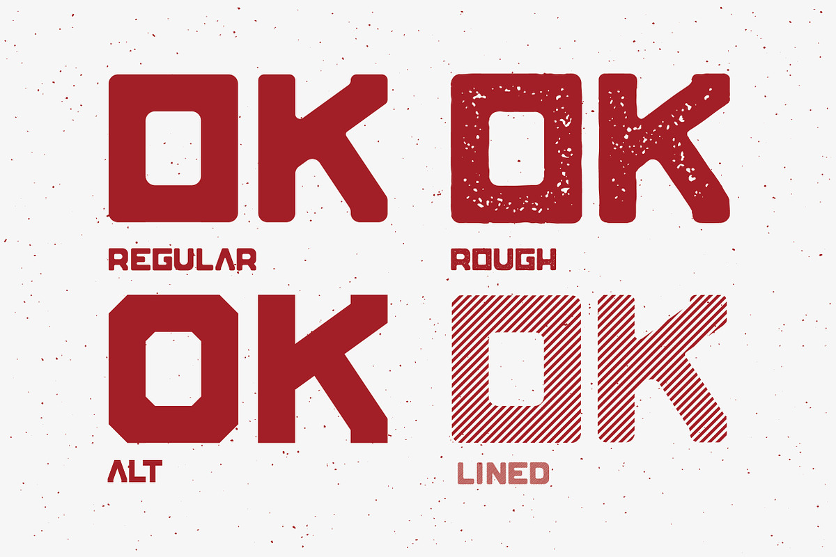 Blok Typeface preview 5