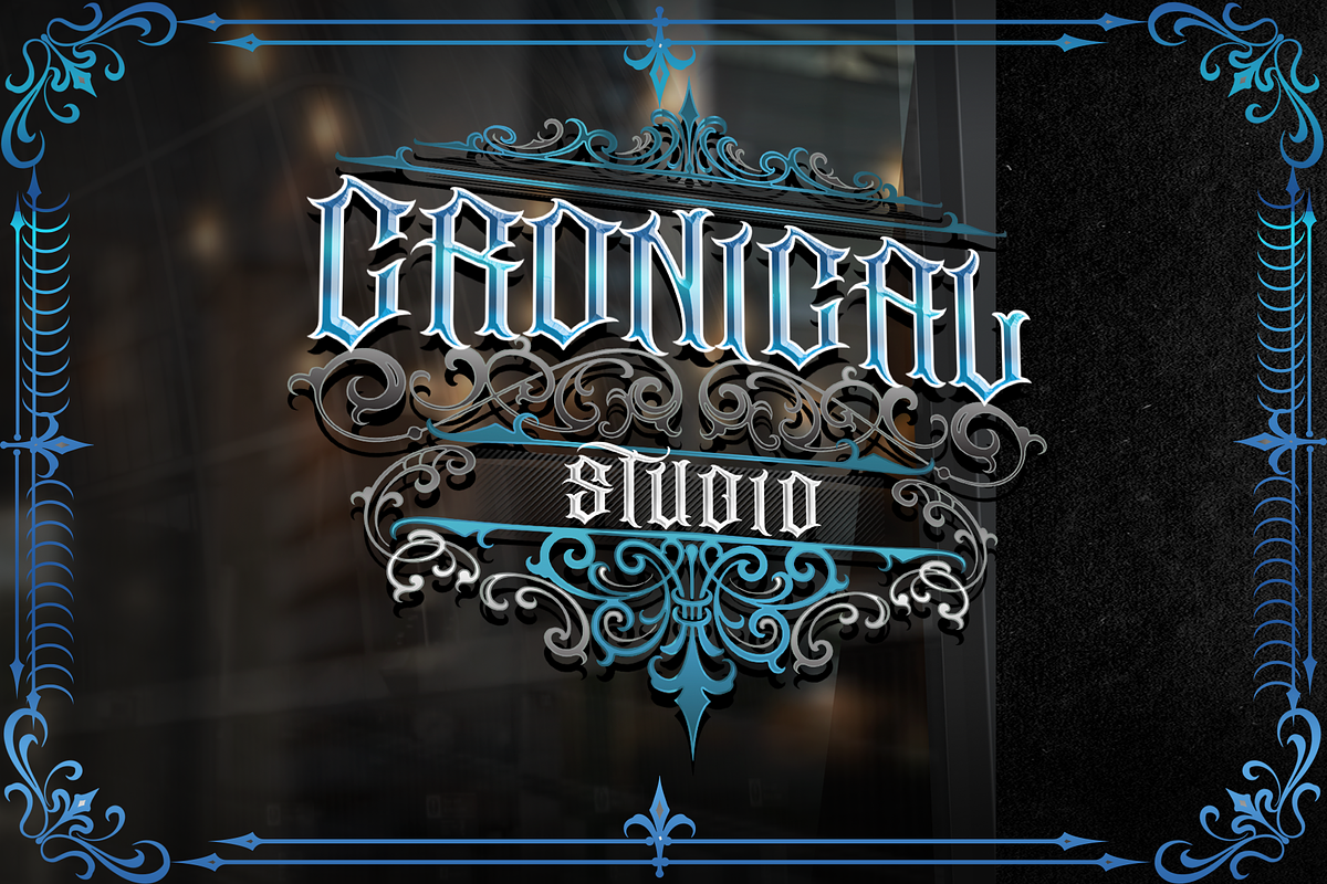 GRACIASO presale, a Blackletter Font by dansdesign (Photo 3 of 9)
