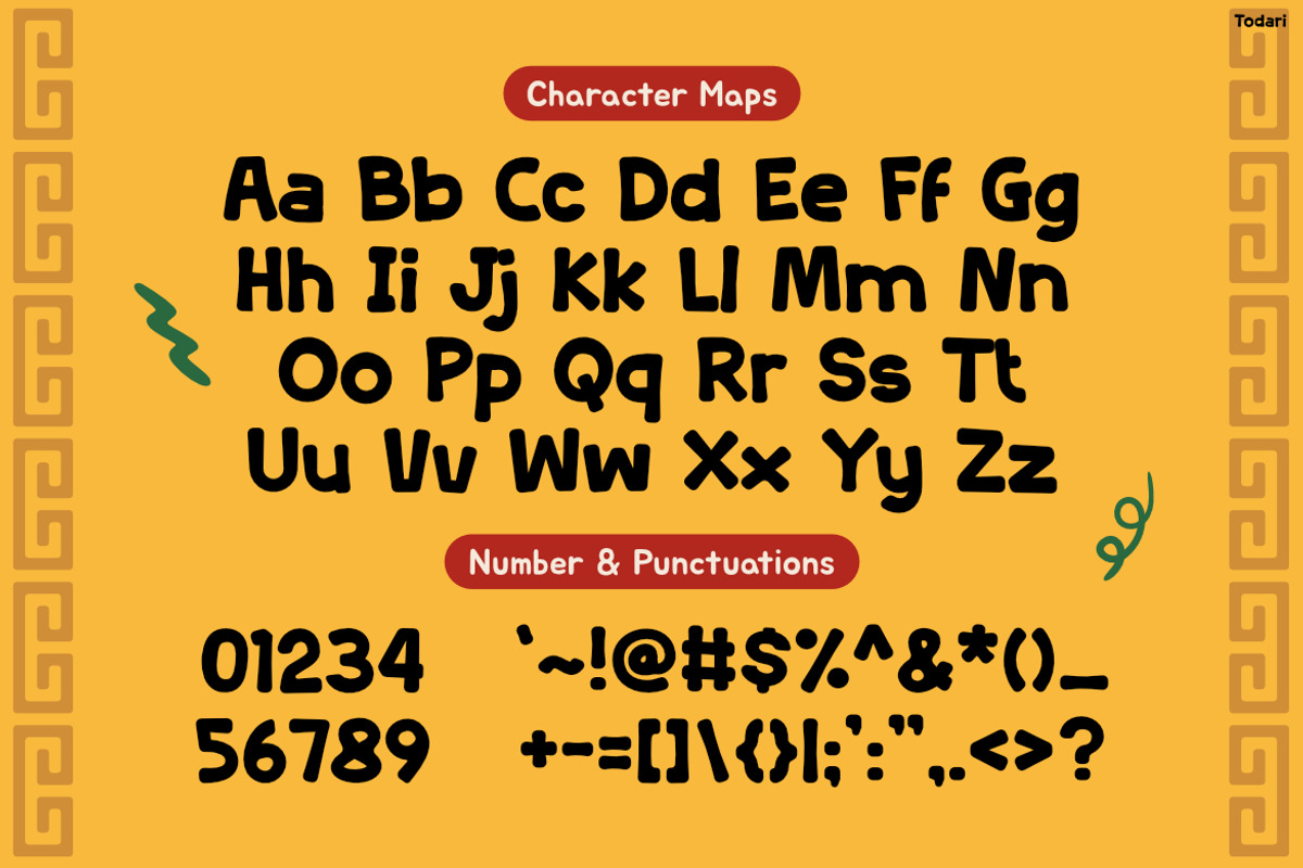 TODARI, a Sans Serif Font by Pinisi ART (Photo 2 of 10)