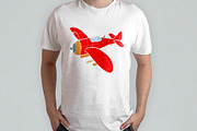 Airplanes. 30 vector patterns, a Pattern Graphic by Alena Stoyko design (Thumbnail 12 of 13)