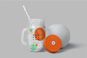 Mason Jar Mockups, a Packaging Mockup by megostudi0 (Thumbnail 5 of 7)