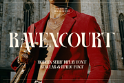 Ravencourt, a Font by Muksal Creative (Thumbnail 1 of 10)