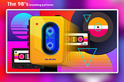 The 90's branding patterns, a Pattern Graphic by Polar Vectors (Thumbnail 5 of 21)