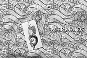 Mermaids. Dark Ocean Stories., an Object Graphic by Anastasia (Thumbnail 4 of 11)